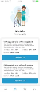 USHealthcareNurses screenshot 1