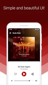 Radio Roks screenshot 1