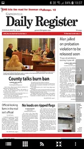 Gainesville Daily Register screenshot 2