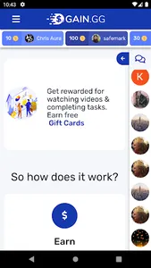 GAIN.GG - Earn Crypto and Cash screenshot 0