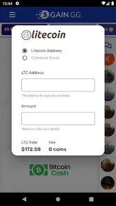 GAIN.GG - Earn Crypto and Cash screenshot 1