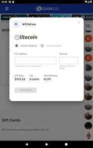 GAIN.GG - Earn Crypto and Cash screenshot 4