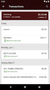 Galaxy FCU screenshot 2