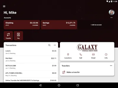Galaxy FCU screenshot 5