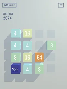 2048 CUBE screenshot 2