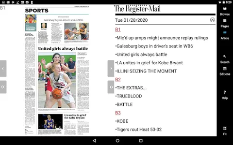 Galesburg Register-Mail Print screenshot 4