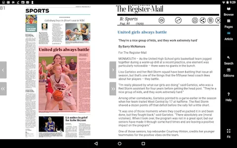 Galesburg Register-Mail Print screenshot 5