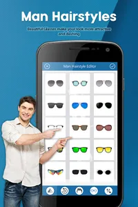 Man Hairstyle Photo Editor screenshot 4