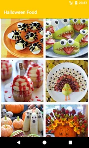 Halloween Food Ideas screenshot 0