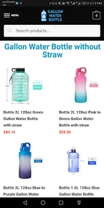 Gallon Water Bottle screenshot 10