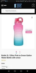 Gallon Water Bottle screenshot 6