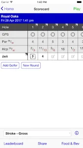 Royal Oaks Golf Course screenshot 2