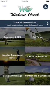 Walnut Creek Golf Courses screenshot 1