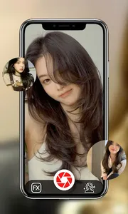 Korean Ulzzang Photo Editor screenshot 0