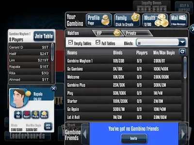 Gambino Poker screenshot 4