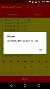 Bulls & Cows - Code Cracker Ga screenshot 4