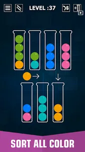 Ball Color Sort Tube screenshot 1