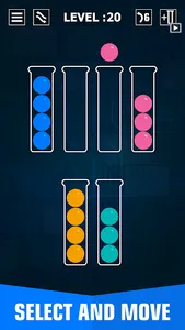 Ball Color Sort Tube screenshot 3