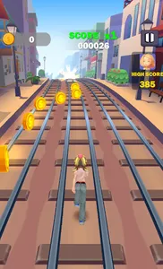 Subway runner guy: Bad Guy screenshot 0