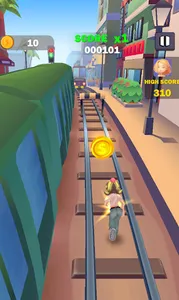 Subway runner guy: Bad Guy screenshot 1