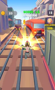 Subway runner guy: Bad Guy screenshot 2