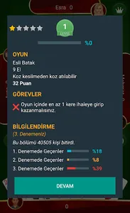 Batak - Tekli, Eşli, Koz Maça screenshot 3