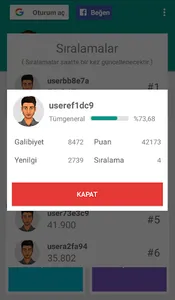 Batak - Tekli, Eşli, Koz Maça screenshot 6