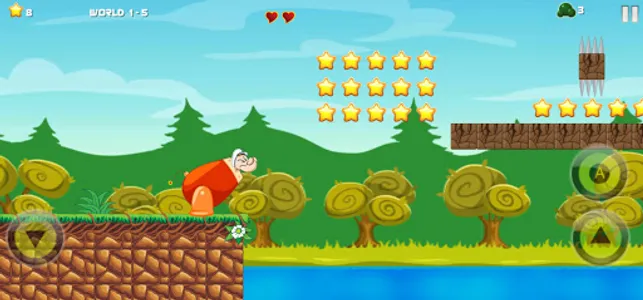 Popaye Spanish Man Jungle Game screenshot 1