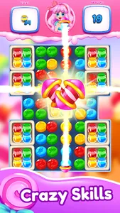 Candy Sweet Legends-Smash Day screenshot 3