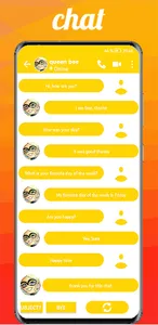 queen bee fake call screenshot 1