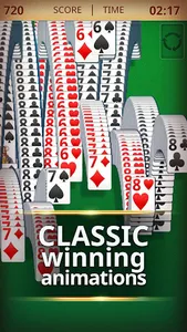 Basic Solitaire Classic Game screenshot 1