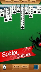 Classic Spider Solitaire Game screenshot 1