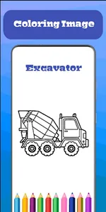 Trucks Coloring Book screenshot 0