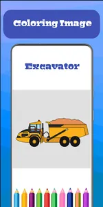 Trucks Coloring Book screenshot 3