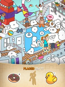 Sticker Book Puzzle screenshot 10