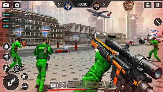 Anti Terrorist Gun War Games screenshot 3