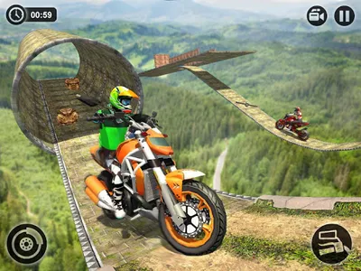 Reckless Motorbike Racing Stun screenshot 9