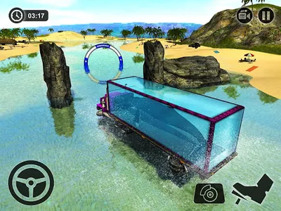 Blue Sea Whale Transport Truck screenshot 7