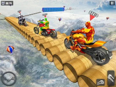 Superhero GT Bike Racing Stunt screenshot 10