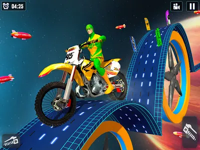 Superhero GT Bike Racing Stunt screenshot 11