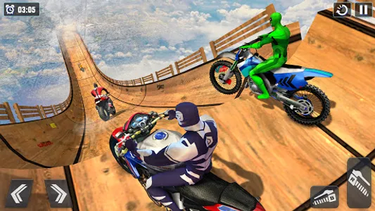 Superhero GT Bike Racing Stunt screenshot 15