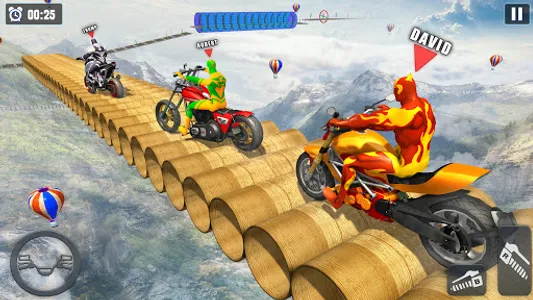 Superhero GT Bike Racing Stunt screenshot 17