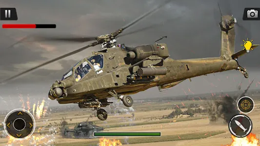 Gunship Battle Helicopter Game screenshot 12