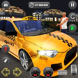 Crazy Car Taxi Simulator screenshot 0