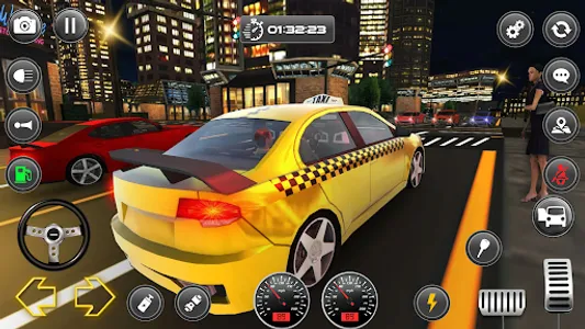 Crazy Car Taxi Simulator screenshot 11