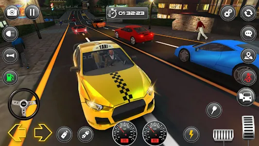 Crazy Car Taxi Simulator screenshot 12