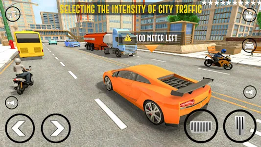 Car Driving Simulator 3D City screenshot 1