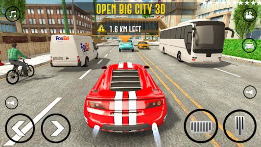 Car Driving Simulator 3D City screenshot 2