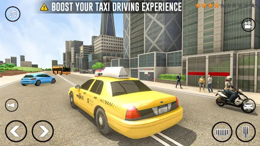 Taxi Sim 3D Car Taxi Simulator screenshot 4