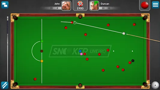 Snooker Live Pro & Six-red screenshot 16